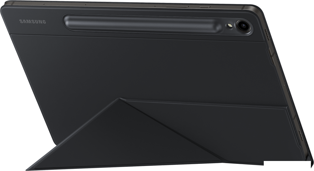 Чехлы и клавиатуры для планшетов Samsung Smart Book Cover Tab S9/S9 FE/S10 FE/S10 Lite (черный)