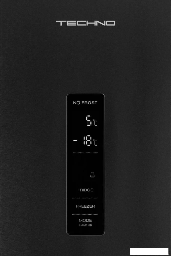 Холодильник TECHNO FN2-47S BI (черный)