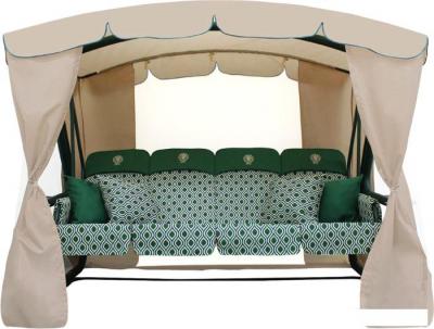 Садовые качели Arno-Werk Монарх 2017-КД-51 (зеленый)