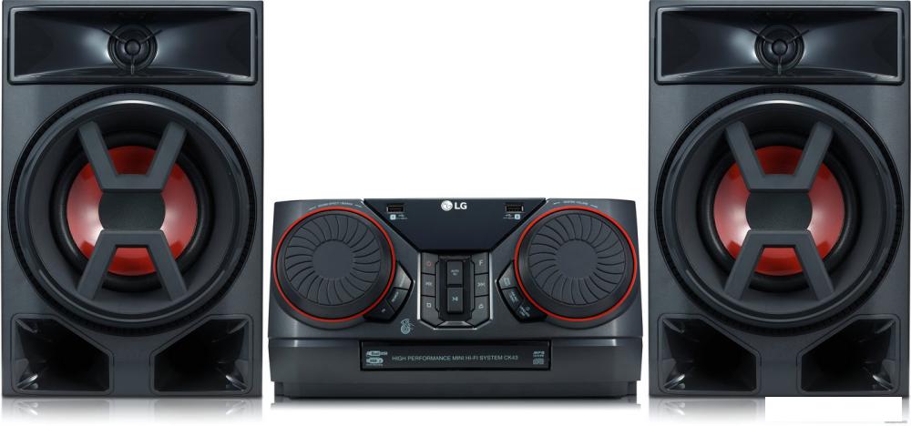 Музыкальный центр LG X-Boom CK43 (с колонками CKS43F)