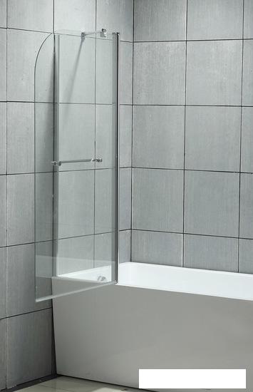 Стеклянная шторка для ванны Roxen Brimen 52010-120 120х140