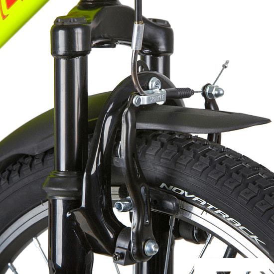 Детский велосипед Novatrack Shark 20 2020 20SS1V.SHARK.GN20 (зеленый)