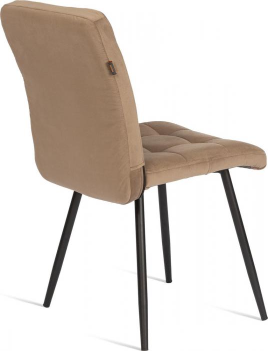 Стул TetChair Medeo велюр (бежевый/черный)