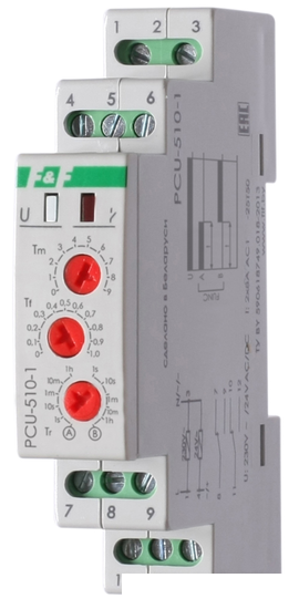 Реле времени Евроавтоматика F&amp;F PCU-510-1 EA02.001.031