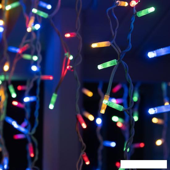 Гирлянды и световые фигуры Luazon 3x0.9 м 232 LED 5204448 (белый каучук провод, мульти)