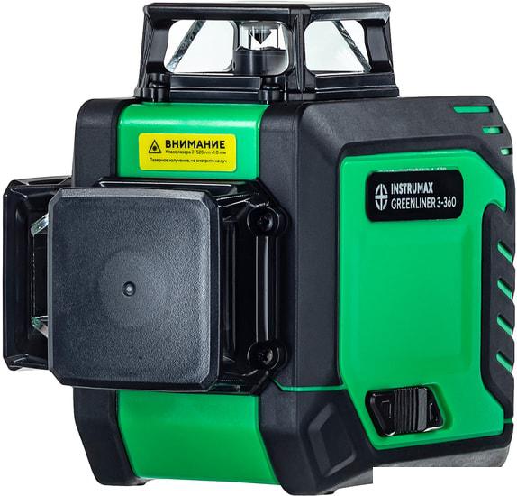 Лазерный нивелир Instrumax Greenliner 3-360