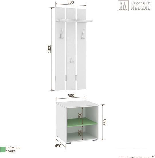 Стенки, секции Кортекс-мебель Лара СП2 (дуб сонома)