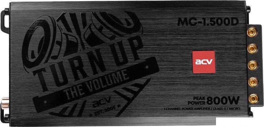 Автомобильные усилители ACV MC-1.500D