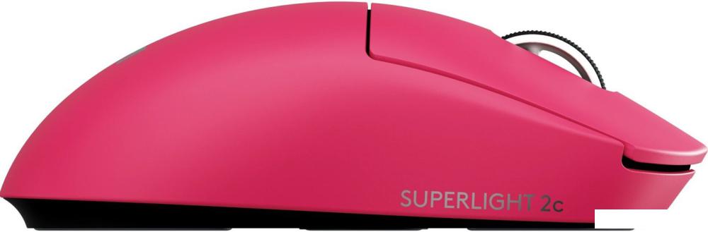 Игровая мышь Logitech Pro X Superlight 2c (розовый)
