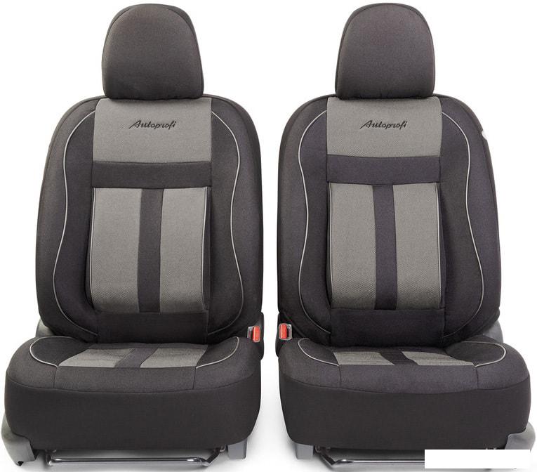 Комплект чехлов для сидений Autoprofi Cushion Comfort CUS-1505 (черный/серый)