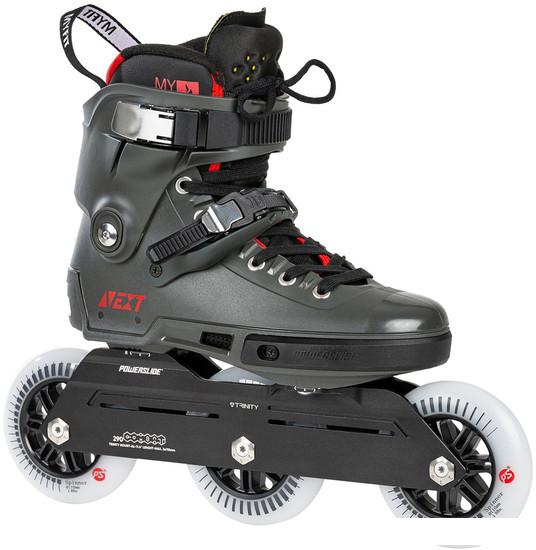 Роликовые коньки Powerslide Next 110 908409 (р. 40-41, charcoal)