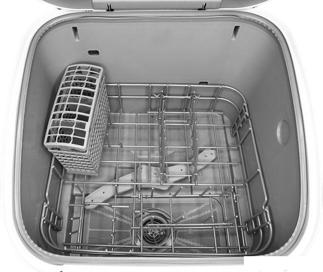 Настольная посудомоечная машина Oursson DW4003TD/WH