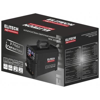 Сварочный инвертор ELITECH HD Professional HD WM 200 SYN