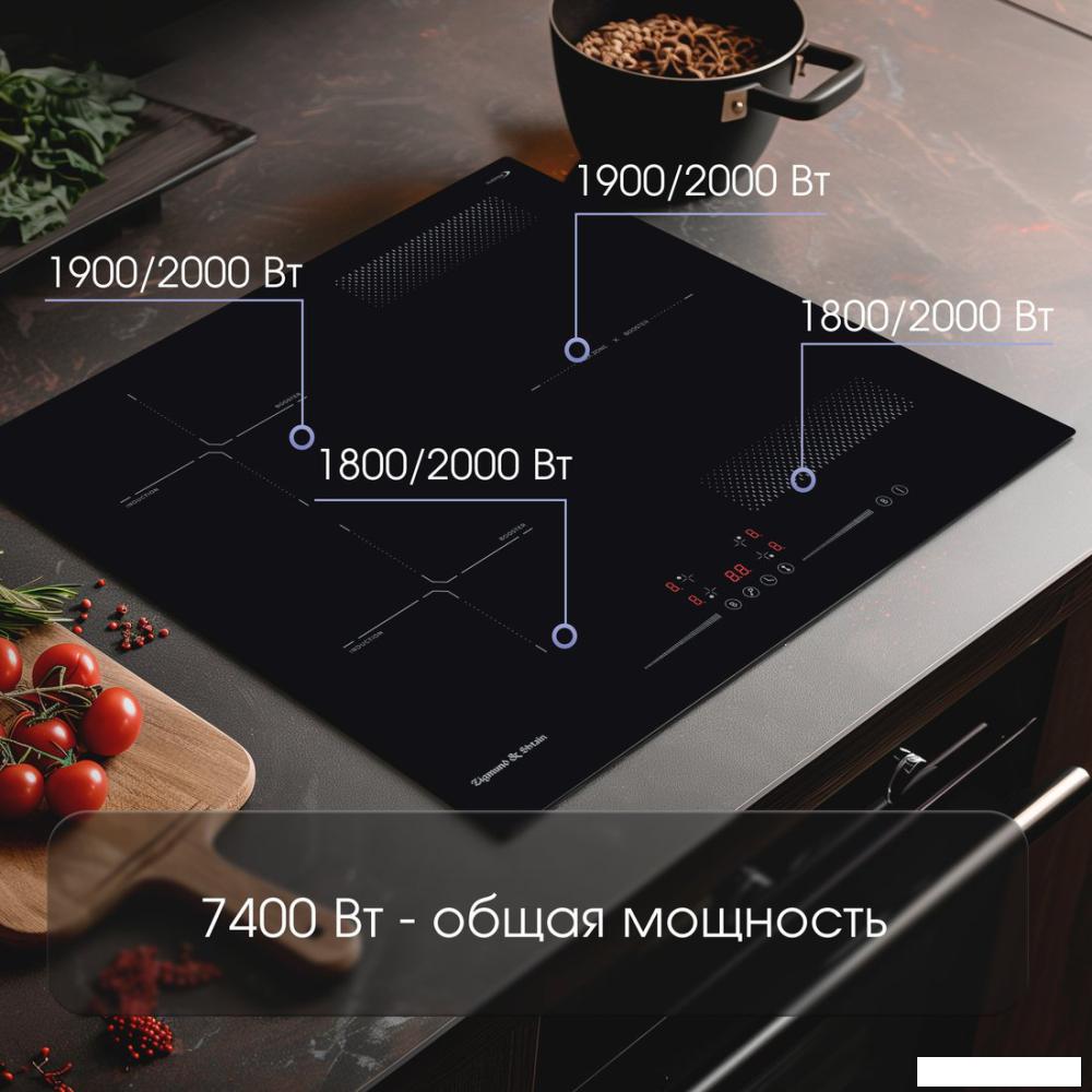 Варочная панель Zigmund &amp; Shtain CI 61.6 B