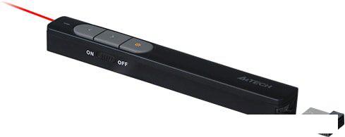 Пульт ДУ A4Tech Wireless Laser Pen LP15 (черный)