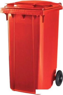 Мусорки, урны, контейнеры для мусора ESE 240 л (красный)