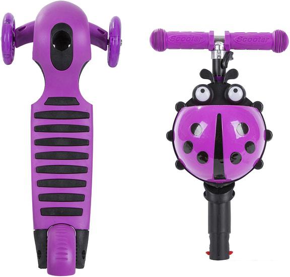Самокаты Novatrack Saddle Pro 2019 120SB.DISCOKIDS.VL9 (фиолетовый)