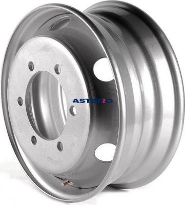 Штампованные диски Asterro 1711D 17.5x6.75" 6x205мм DIA 161мм ET 122мм Silver