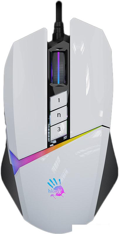 Игровая мышь A4Tech Bloody W60 Max (белый)