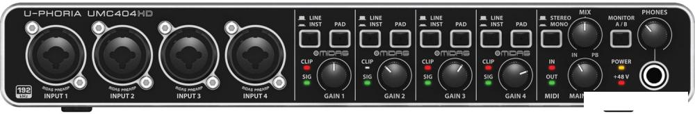 Behringer U-Phoria UMC404HD