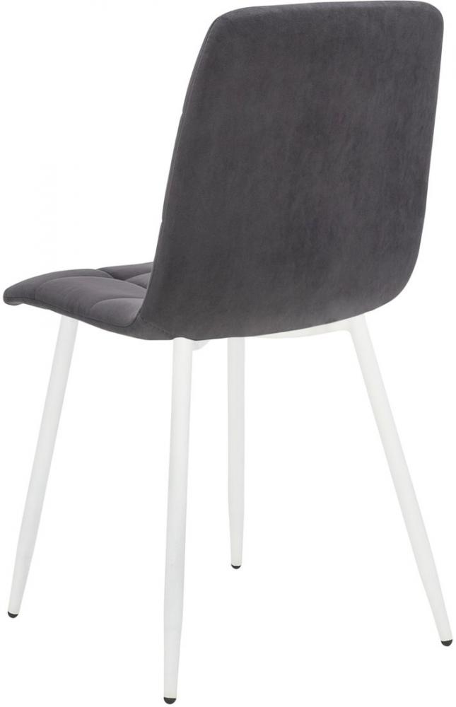 Стулья для кухни и бара Leset Скай LST00158-15 (велюр, графит/белый)