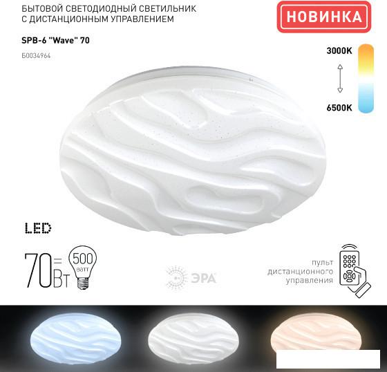 Светильники, люстры, бра, споты ЭРА SPB-6 Wave 70 Б0034964