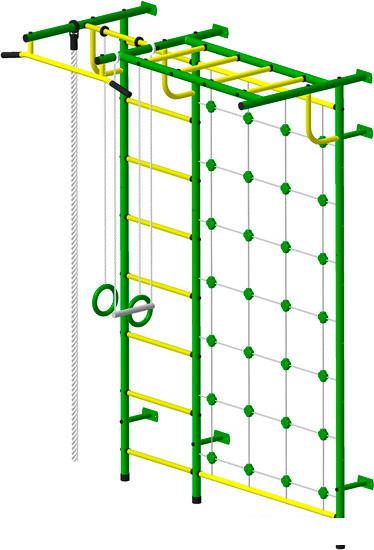 Детские спортивные комплексы и игровые площадки Пионер С4С (синий/желтый)