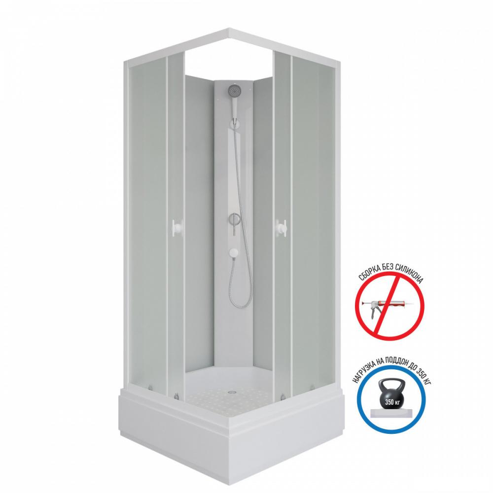 Душевая кабина Niagara Promo P90/26Q/MT/BK 90x90x195