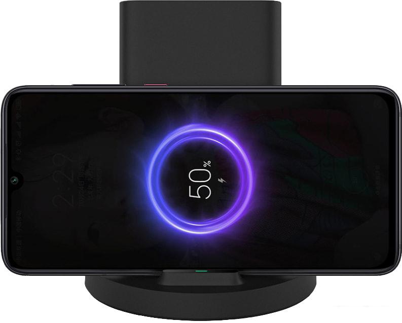 Беспроводное зарядное Xiaomi Mi Vertical Wireless Charger Stand WPC02ZM (международная версия)