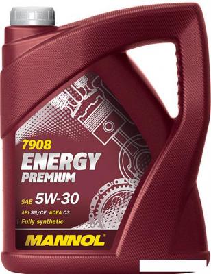 Моторное масло Mannol Energy Premium 5W-30 API SN/CF 5л [MN7908-5]