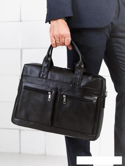 Женские и мужские сумки Carlo Gattini Lugano 1007-01 (черный)