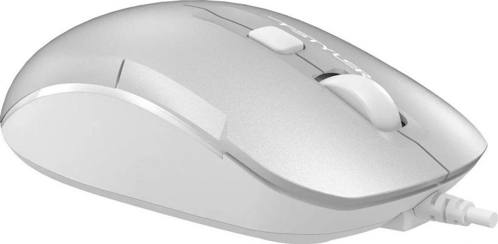Мышь A4Tech Fstyler FM26S (серебристый)