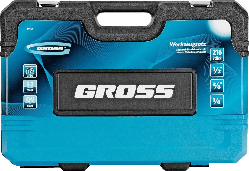Универсальный набор инструментов GROSS 14157 (216 предметов)