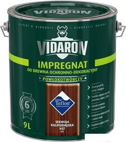 Пропитка Vidaron Impregnant V07 9 л (калифорнийская секвойя)