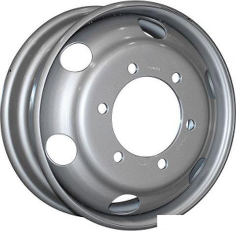 Штампованные диски Asterro M20 (1796A) 6x17.5" 6x222.25мм DIA 161мм ET 116мм Silver