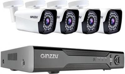 Комплект видеонаблюдения Ginzzu HK-840N