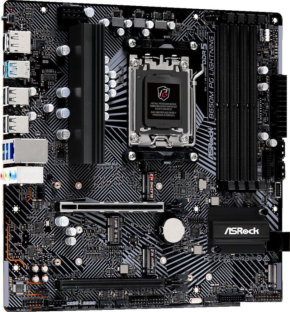 Материнская плата ASRock B650M PG Lightning