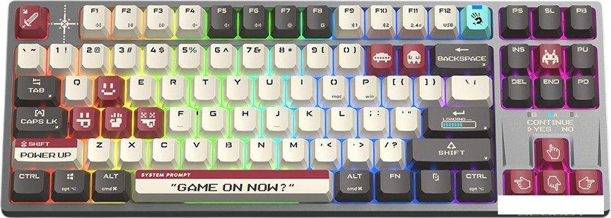 Клавиатуры A4Tech Bloody WS87 Pixels Red (Bloody BLMS Red Plus)