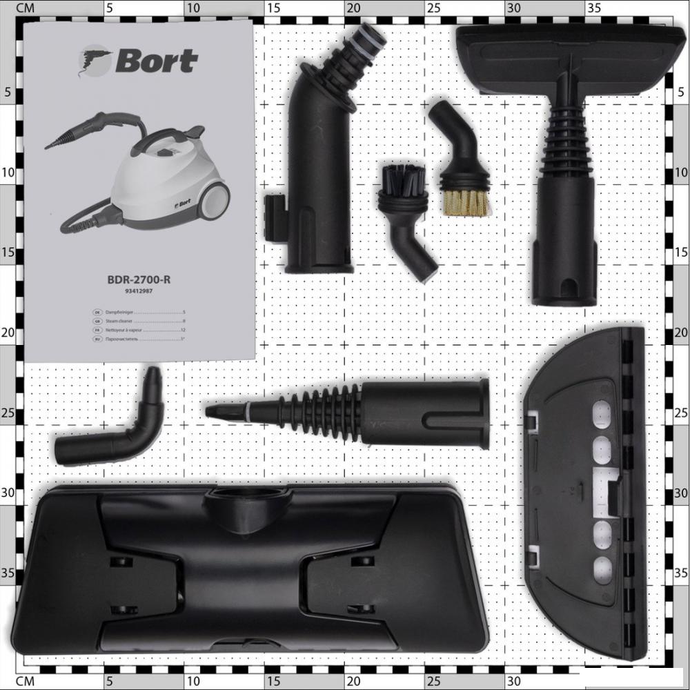 Пароочиститель Bort BDR-2700-R