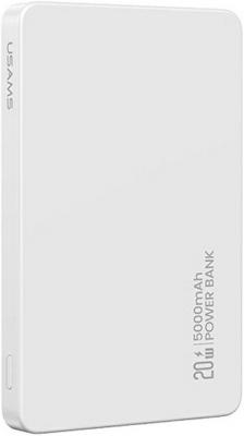Внешний аккумулятор Usams CD231 5000mAh (белый)