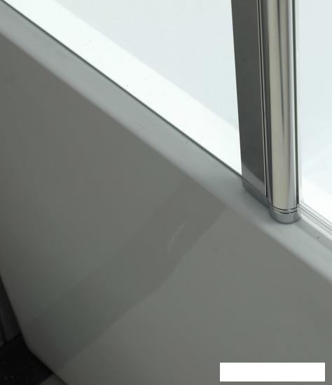Стеклянная шторка для ванны Roxen Brimen 52010-120 120х140