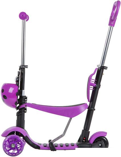 Самокаты Novatrack Saddle Pro 2019 120SB.DISCOKIDS.VL9 (фиолетовый)