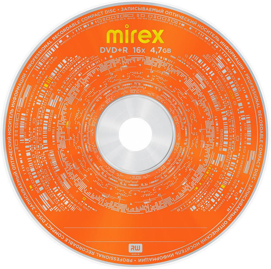 DVD+R диск Mirex 4.7Gb 16x UL130013A1B (50 шт.)