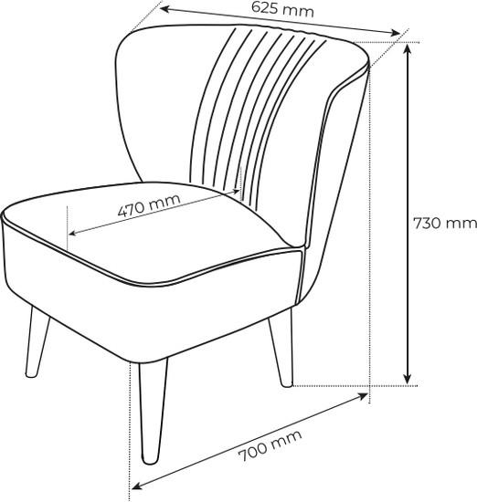 Кресла Mio Tesoro Унельма (Malmo 61 Pink)