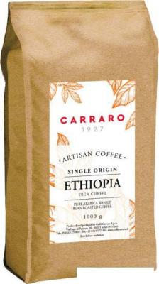 Кофе Carraro Ethiopia в зернах 1000 г