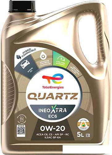 Моторные масла Total Quartz Ineo X.EC6 0W-20 5л