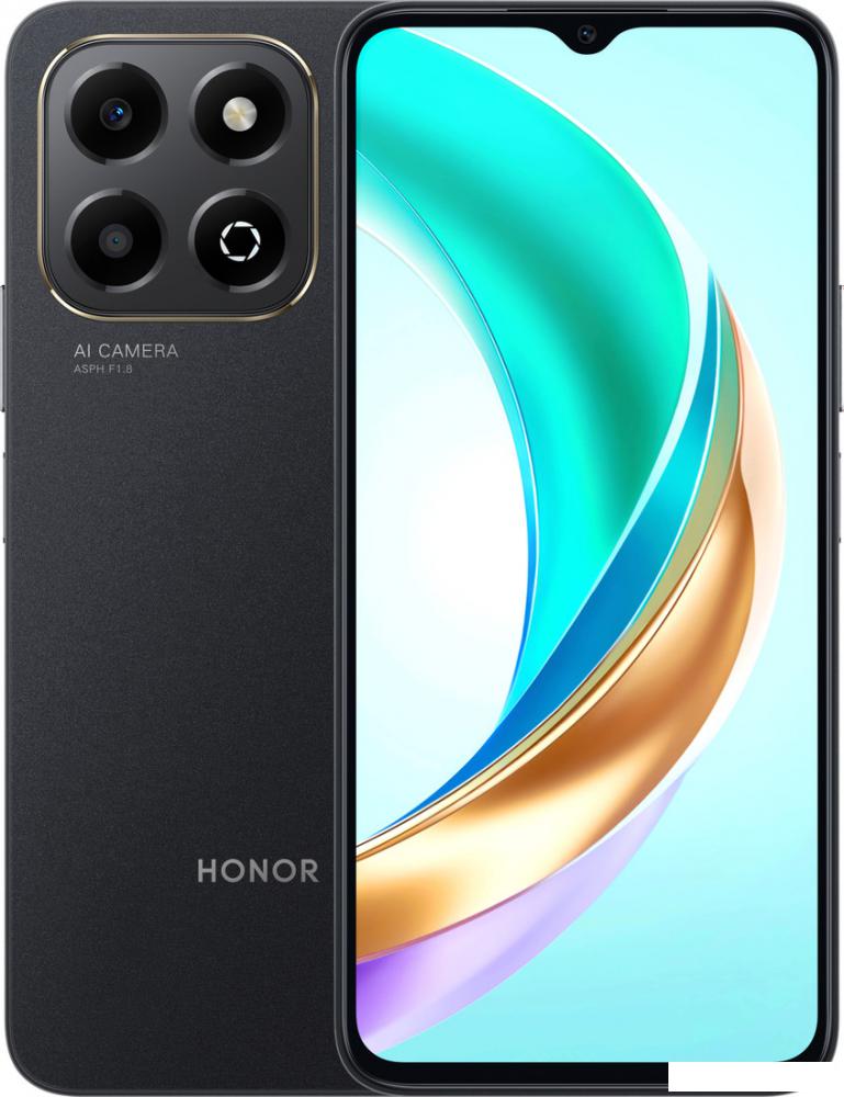 Смартфон HONOR X6b 6GB/256GB международная версия (полночный черный)