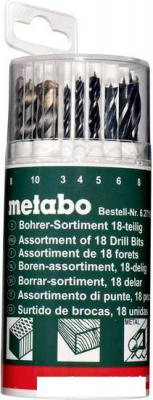 Набор оснастки для электроинструмента Metabo 627190000 (18 предметов)