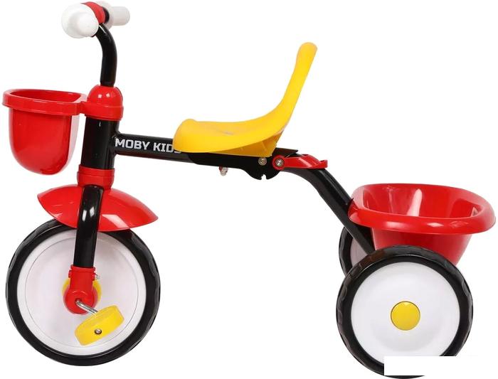 Детские велосипеды Moby Kids Primo Львенок (красно-желтый)