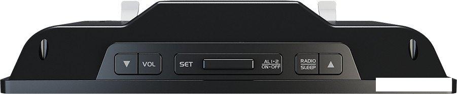 Настольные часы Soundmax SM-1561U (черный/белый)
